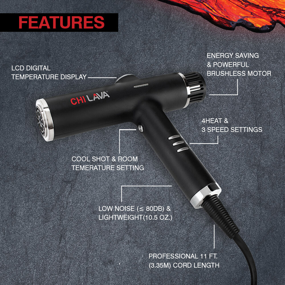 CHI Lava Pro Hair Dryer | CHI Haircare